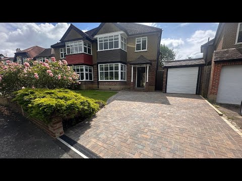 Block Paving Driveway and Patio Transformation, Surrey