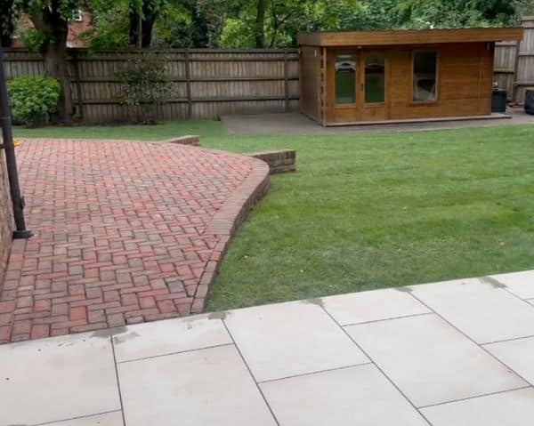 Patio and garden renovation