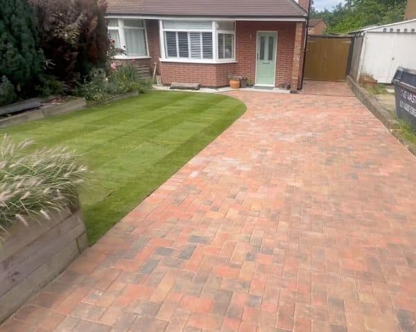 Tobermore block paving driveway project