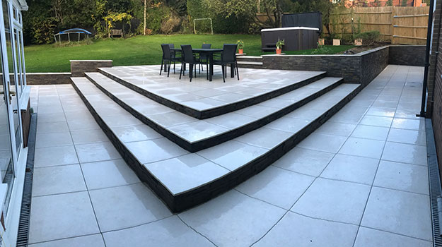 rear patio